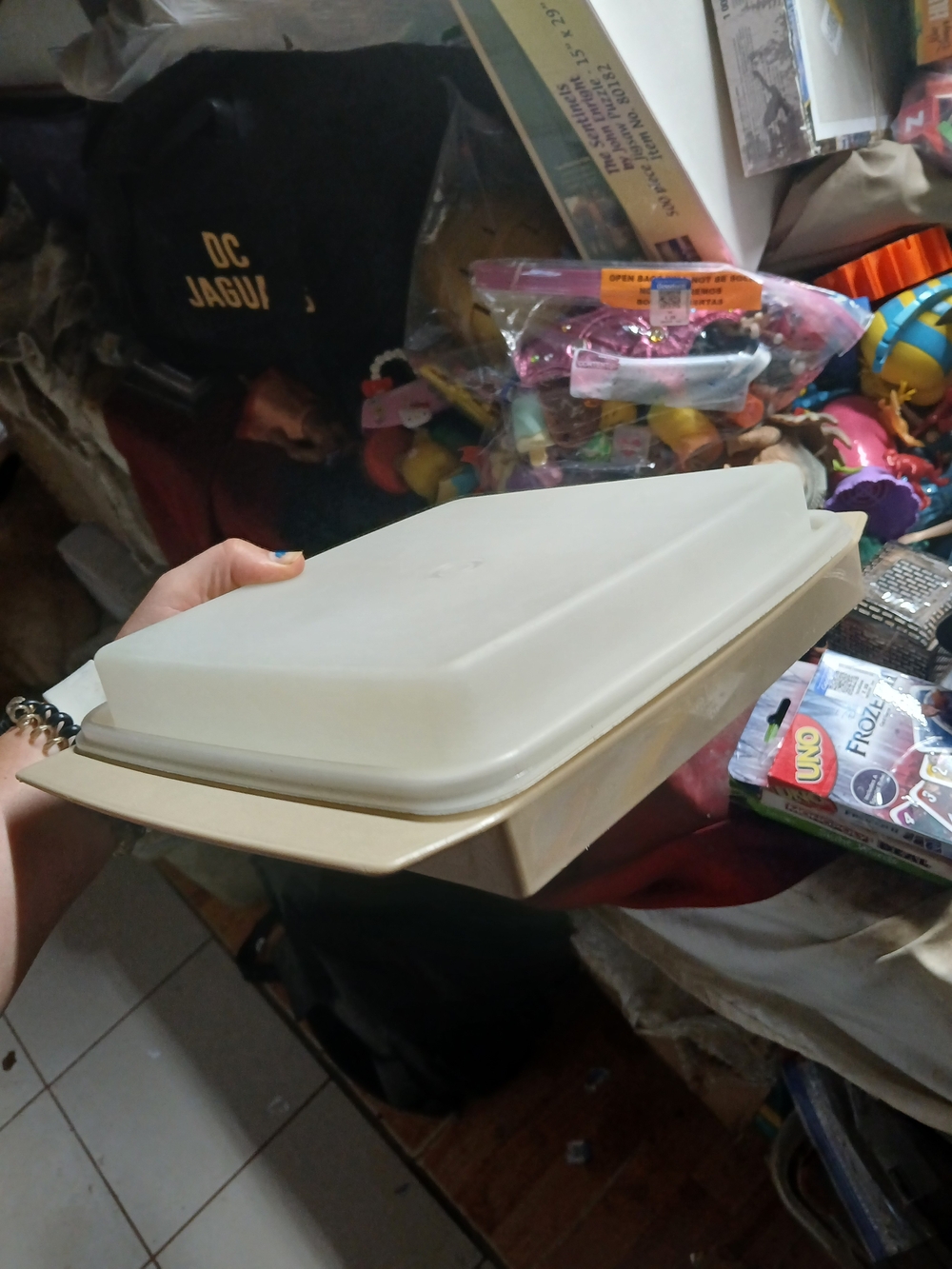vintage Tupperware Deviled Egg Keeper Carrier Tray (Model 723),